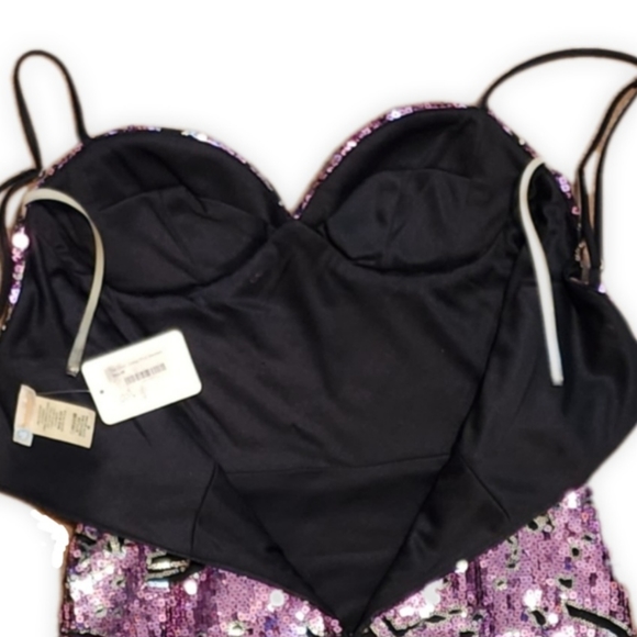 Rubber Ducky Beach Side Full Sequence Dress Sz Med - Picture 6 of 8